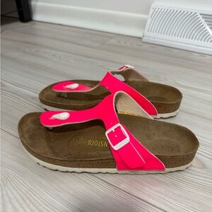 Birkenstock Women's Neon Pink Sandals